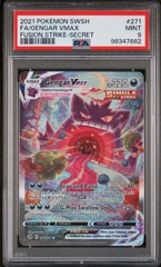 Gengar VMAX - 271/264 - Secret Rare - PSA 9
